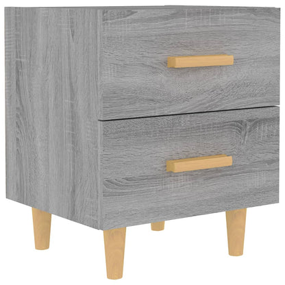 Comodino Grigio Sonoma 40x35x47,5 cm - homemem39