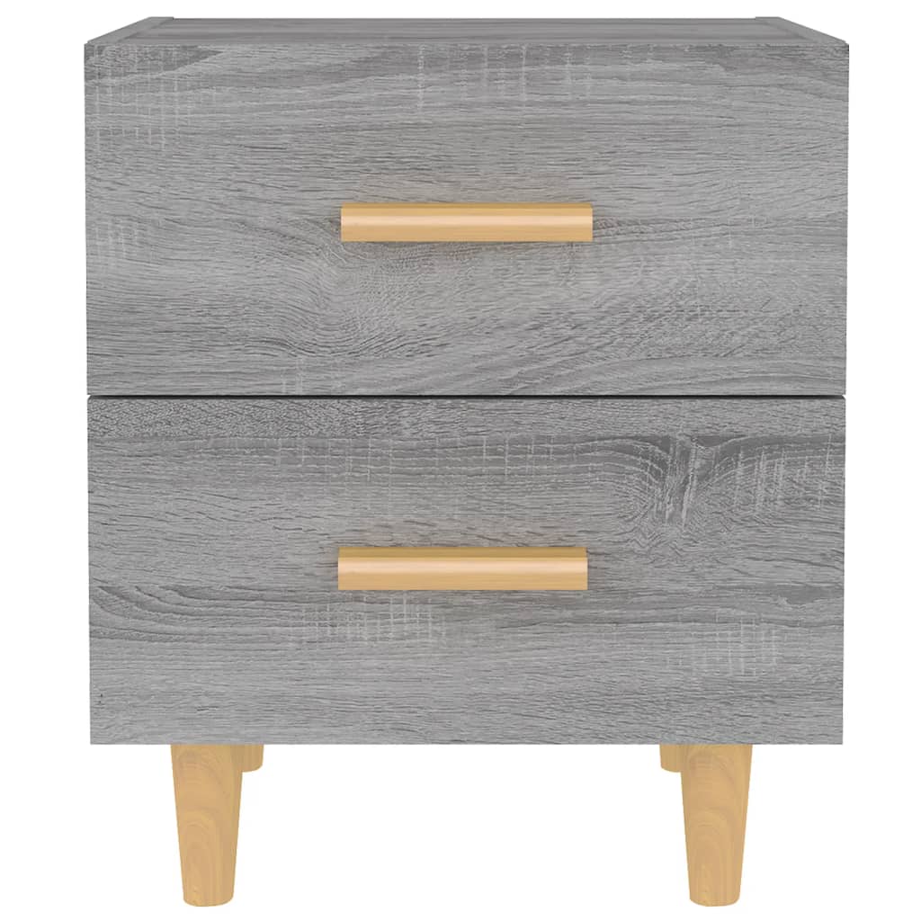 Comodino Grigio Sonoma 40x35x47,5 cm - homemem39