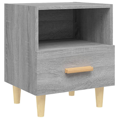 Comodino Grigio Sonoma 40x35x47 cm - homemem39