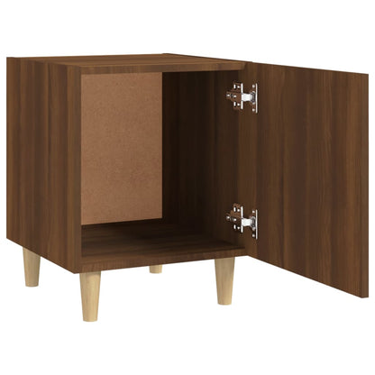 Comodino Rovere Marrone in Legno Multistrato | homemem39