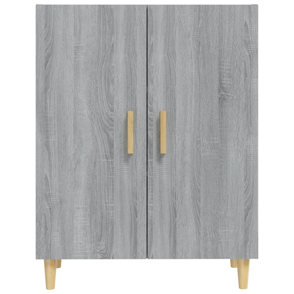 Credenza Grigio Sonoma 70x34x90 cm in Legno Multistrato - homemem39