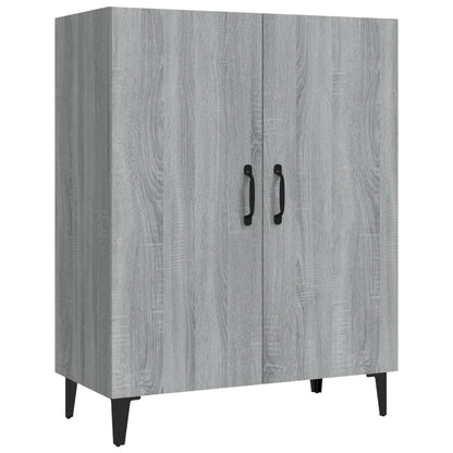 Credenza Grigio Sonoma 70x34x90 cm in Legno Multistrato - homemem39