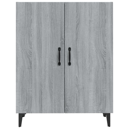 Credenza Grigio Sonoma 70x34x90 cm in Legno Multistrato - homemem39