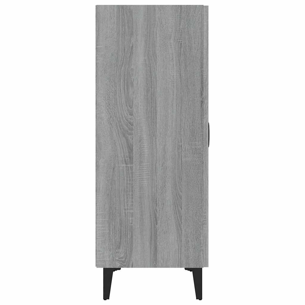 Credenza Grigio Sonoma 70x34x90 cm in Legno Multistrato