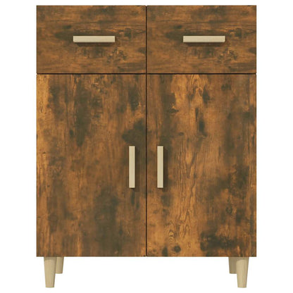 Credenza Rovere Fumo 69,5x34x89 cm in Legno Multistrato - homemem39