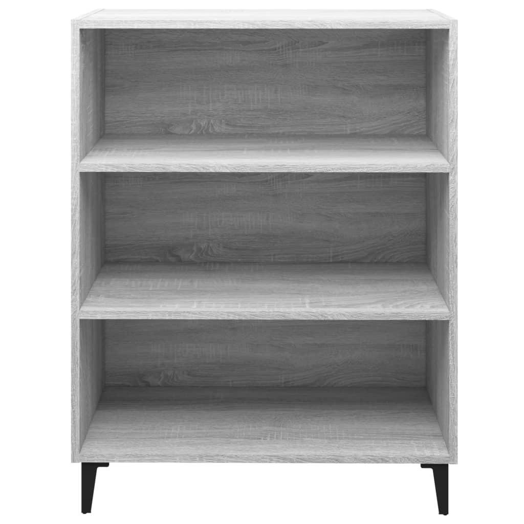 Credenza Grigio Sonoma 69,5x32,5x90 cm in Legno Multistrato - homemem39