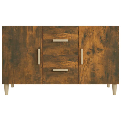 Credenza Rovere Fumo 100x36x60 cm in Legno Multistrato - homemem39