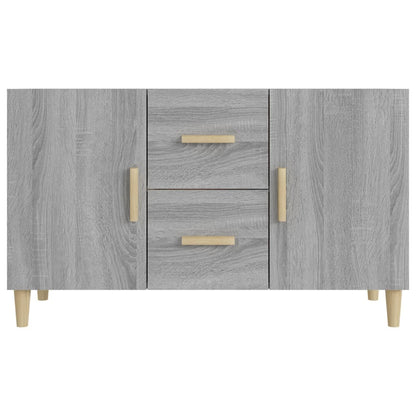 Credenza Grigio Sonoma 100x36x60 cm in Legno Multistrato - homemem39