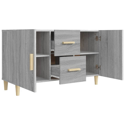 Credenza Grigio Sonoma 100x36x60 cm in Legno Multistrato - homemem39