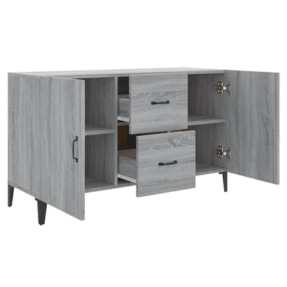 Credenza Grigio Sonoma 100x36x60 cm in Legno Multistrato - homemem39