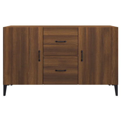 Credenza Rovere Marrone 100x36x60 cm in Legno Multistrato