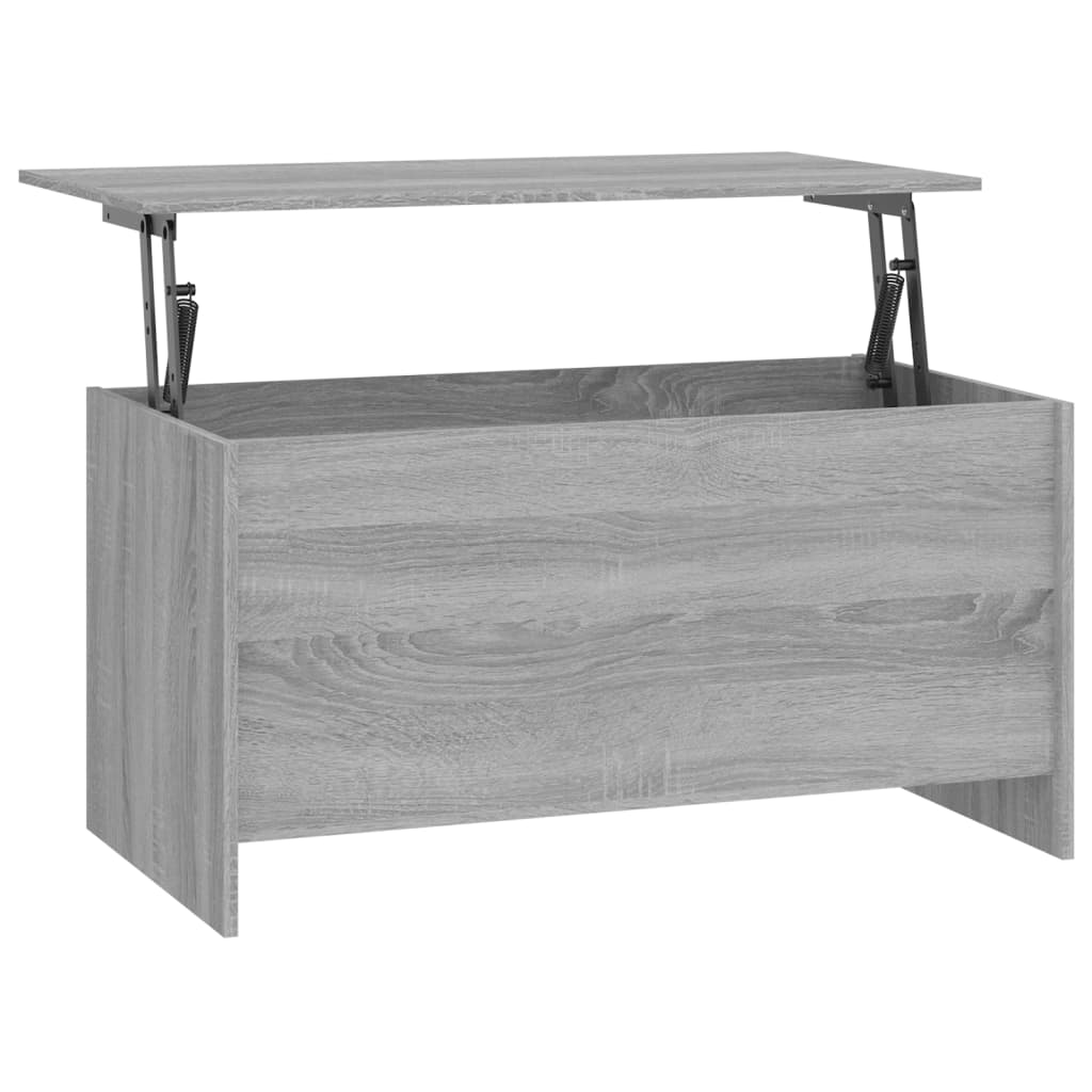 Tavolino Grigio Sonoma 102x55,5x52,5 cm in Legno Multistrato | homemem39