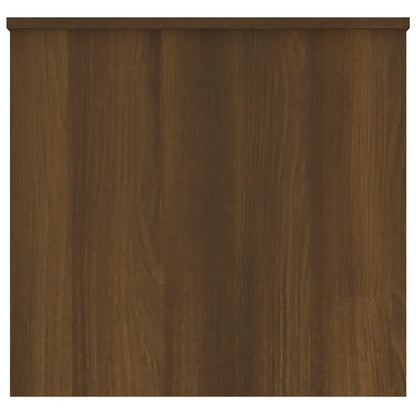 Tavolino Rovere Marrone 102x55,5x52,5 cm in Legno Multistrato