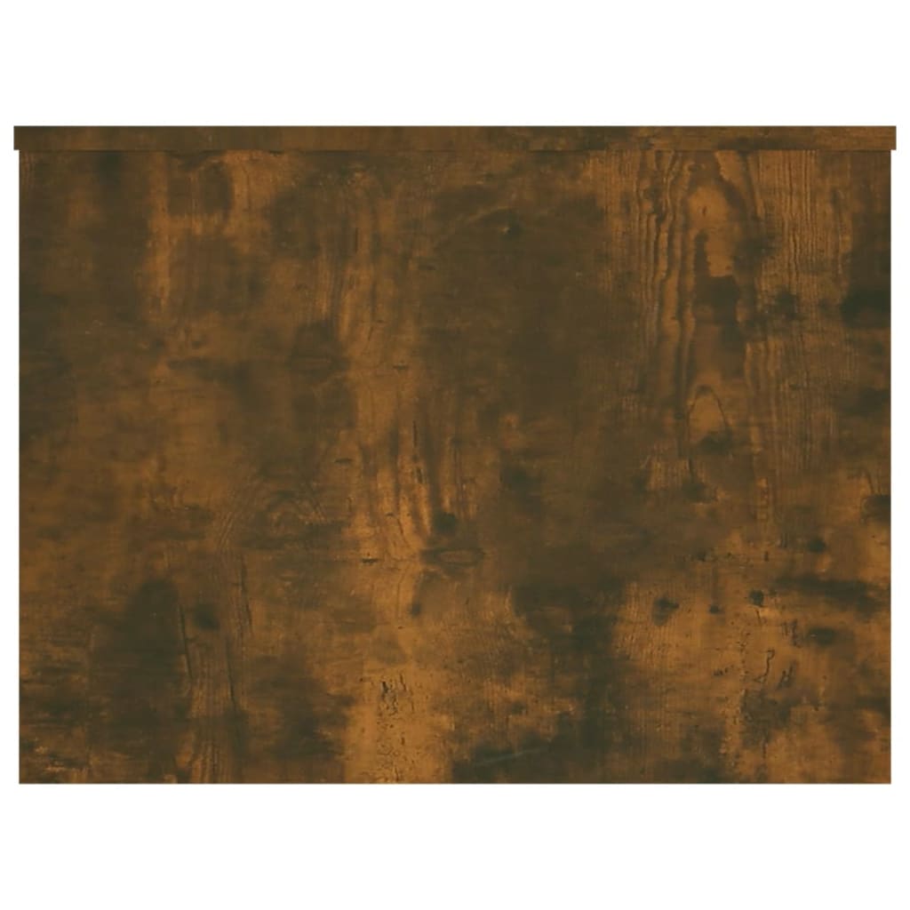 Tavolino Salotto Rovere Fumo 80x55,5x41,5 cm Legno Multistrato | homemem39