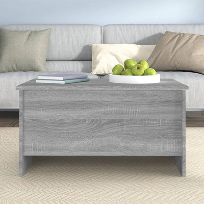 Tavolino Salotto Grigio Sonoma 80x55,5x41,5cm Legno Multistrato | homemem39
