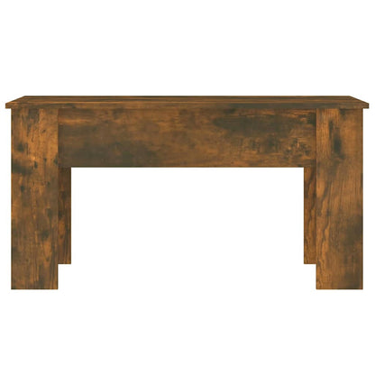 Tavolino da Salotto Rovere Fumo 101x49x52 cm Legno Multistrato