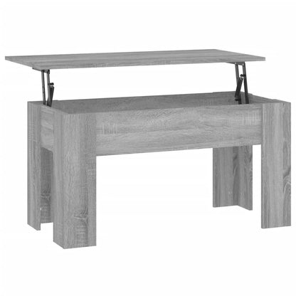 Tavolino da Salotto Grigio Sonoma 101x49x52cm Legno Multistrato | homemem39