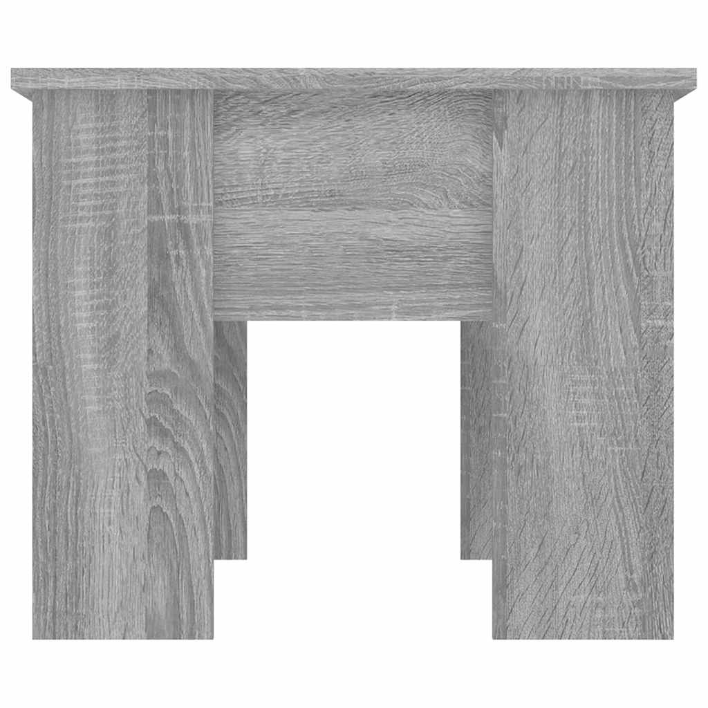 Tavolino da Salotto Grigio Sonoma 79x49x41 cm Legno Multistrato