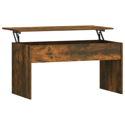 Tavolino Rovere Fumo 102x50,5x52,5 cm in Legno Multistrato | homemem39