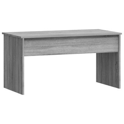 Tavolino Grigio Sonoma 102x50,5x52,5 cm in Legno Multistrato