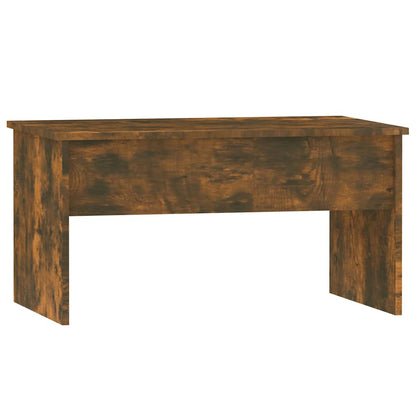 Tavolino Rovere Fumo 80x50,5x41,5 cm in Legno Multistrato | homemem39