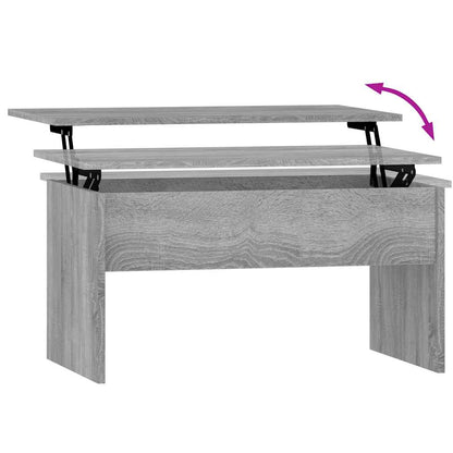 Tavolino Salotto Grigio Sonoma 80x50,5x41,5cm Legno Multistrato | homemem39