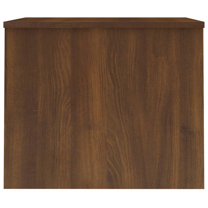 Tavolino Rovere Marrone 80x50,5x41,5 cm in Legno Multistrato | homemem39