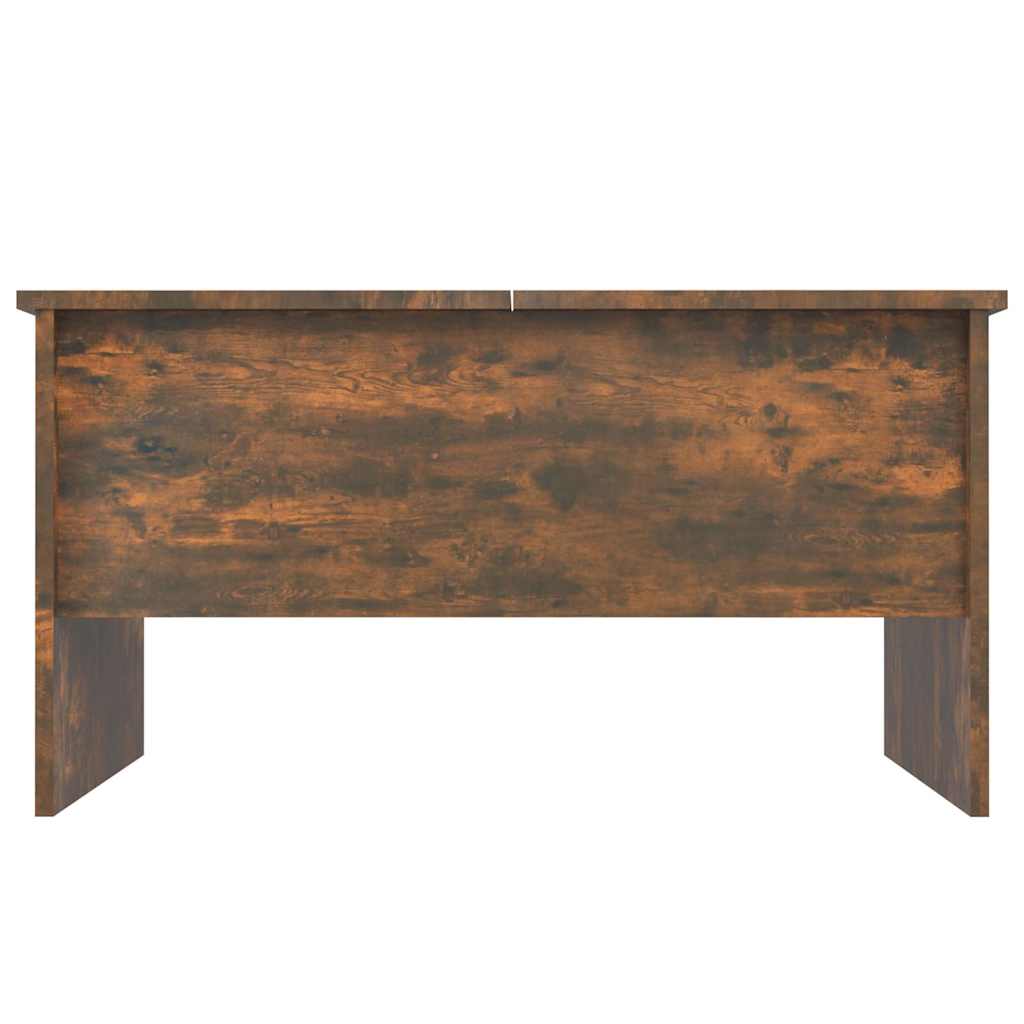 Tavolino da Salotto Rovere Fumo 80x50x42,5 cm Legno Multistrato
