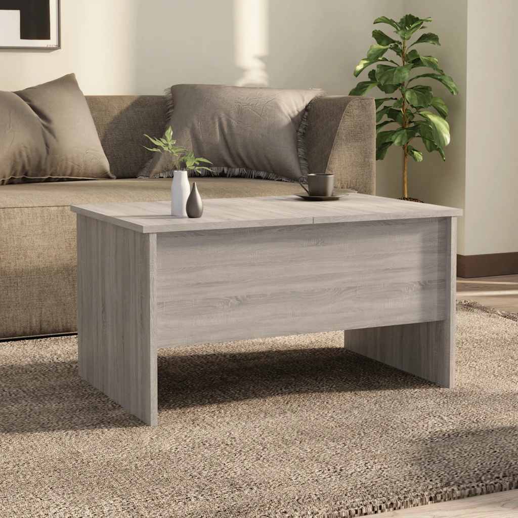 Tavolino Salotto Grigio Sonoma 80x50x42,5 cm Legno Multistrato | homemem39