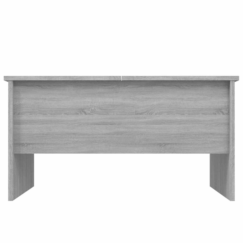 Tavolino Salotto Grigio Sonoma 80x50x42,5 cm Legno Multistrato