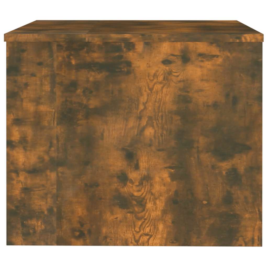 Tavolino da Salotto Rovere Fumo 80x50x40 cm Legno Multistrato | homemem39