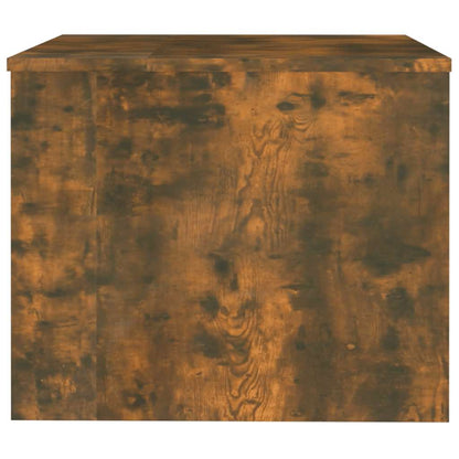 Tavolino da Salotto Rovere Fumo 80x50x40 cm Legno Multistrato | homemem39