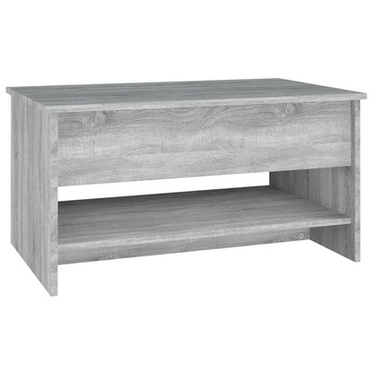 Tavolino da Salotto Grigio Sonoma 80x50x40 cm Legno Multistrato | homemem39