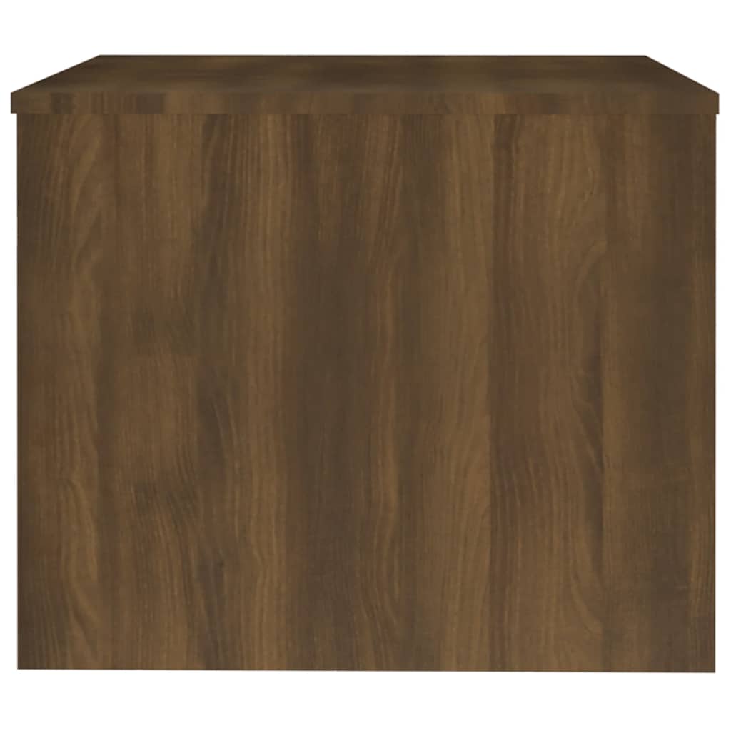 Tavolino Salotto Rovere Marrone 80x50x40 cm Legno Multistrato | homemem39