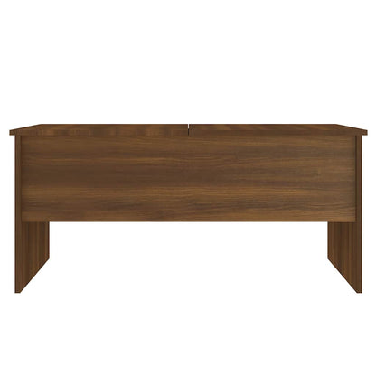 Tavolino Rovere Marrone 102x50,5x46,5 cm Legno Multistrato | homemem39
