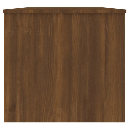 Tavolino Rovere Marrone 102x50,5x46,5 cm Legno Multistrato | homemem39