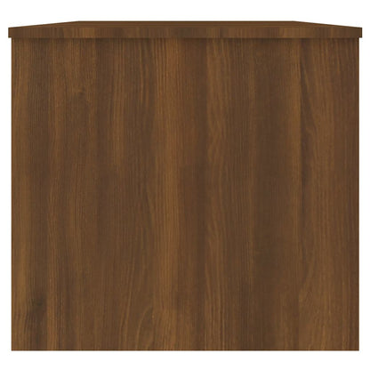 Tavolino Rovere Marrone 102x50,5x46,5 cm Legno Multistrato