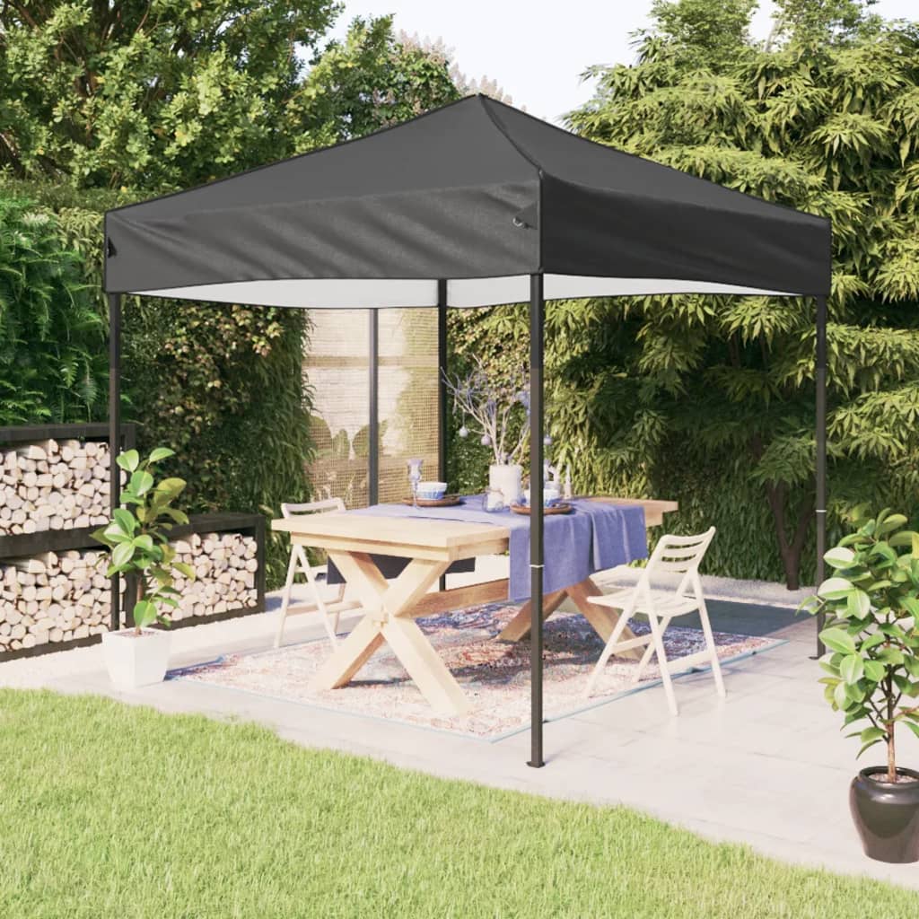 Tenda per Feste Pieghevole Antracite 2x2 m | homemem39