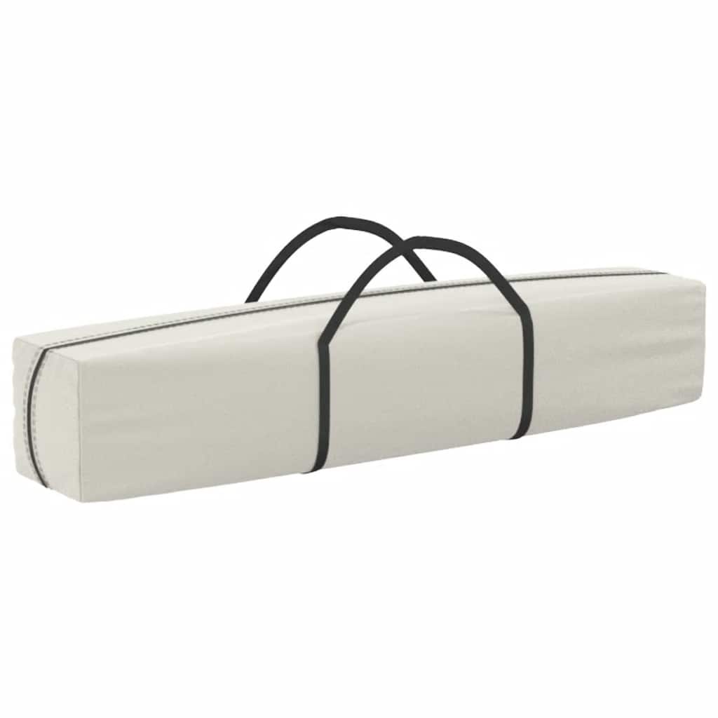 Tenda per Feste Pieghevole con Pareti Laterali Crema 2x2 m - homemem39