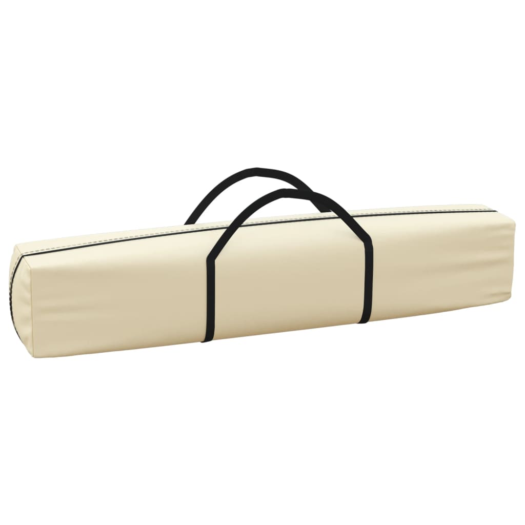Tenda per Feste Pieghevole con Pareti Laterali Crema 2x2 m | homemem39