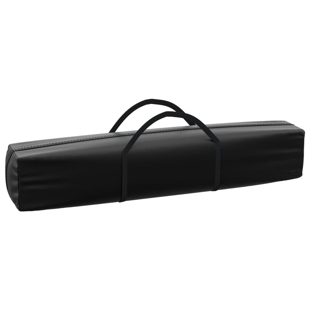 Tenda per Feste Pieghevole con Pareti Laterali Nero 2x2 m | homemem39