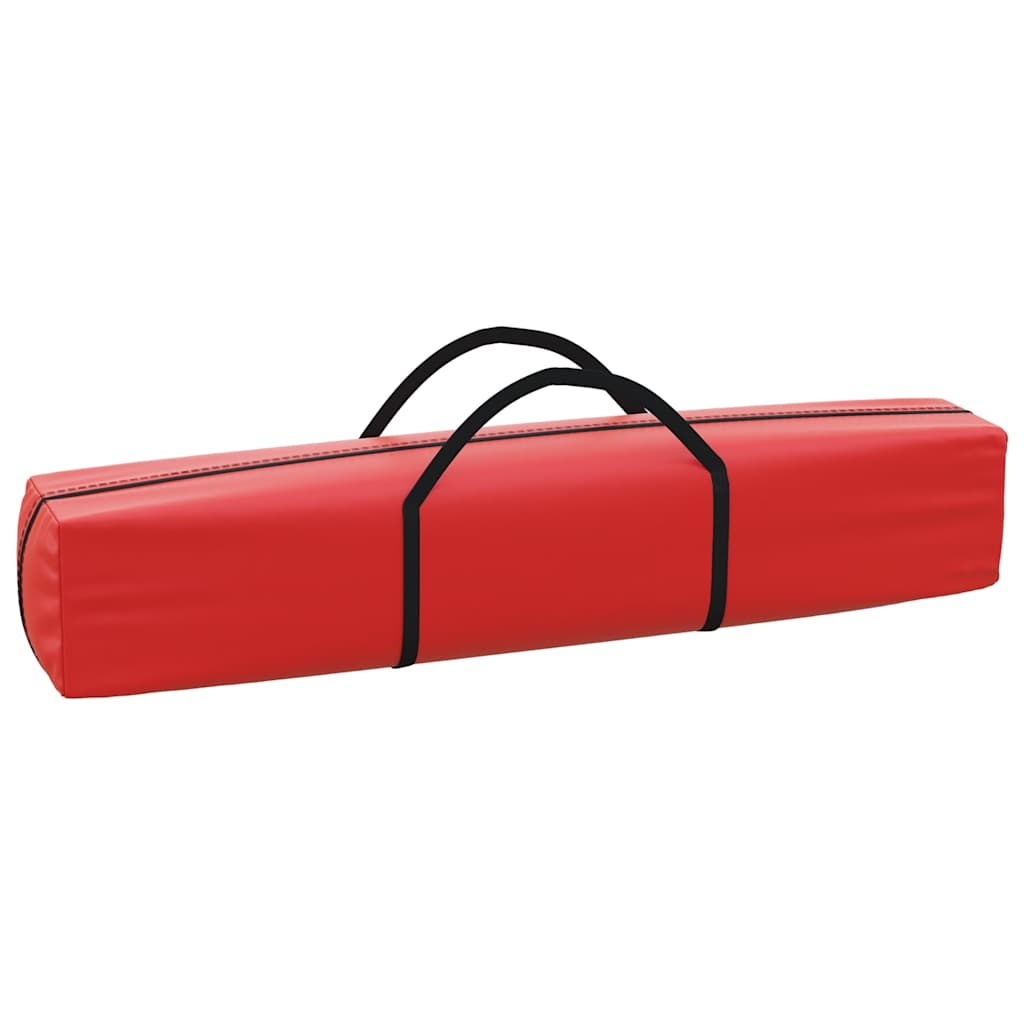 Tenda per Feste Pieghevole con Pareti Laterali Rosso 2x2 m | homemem39