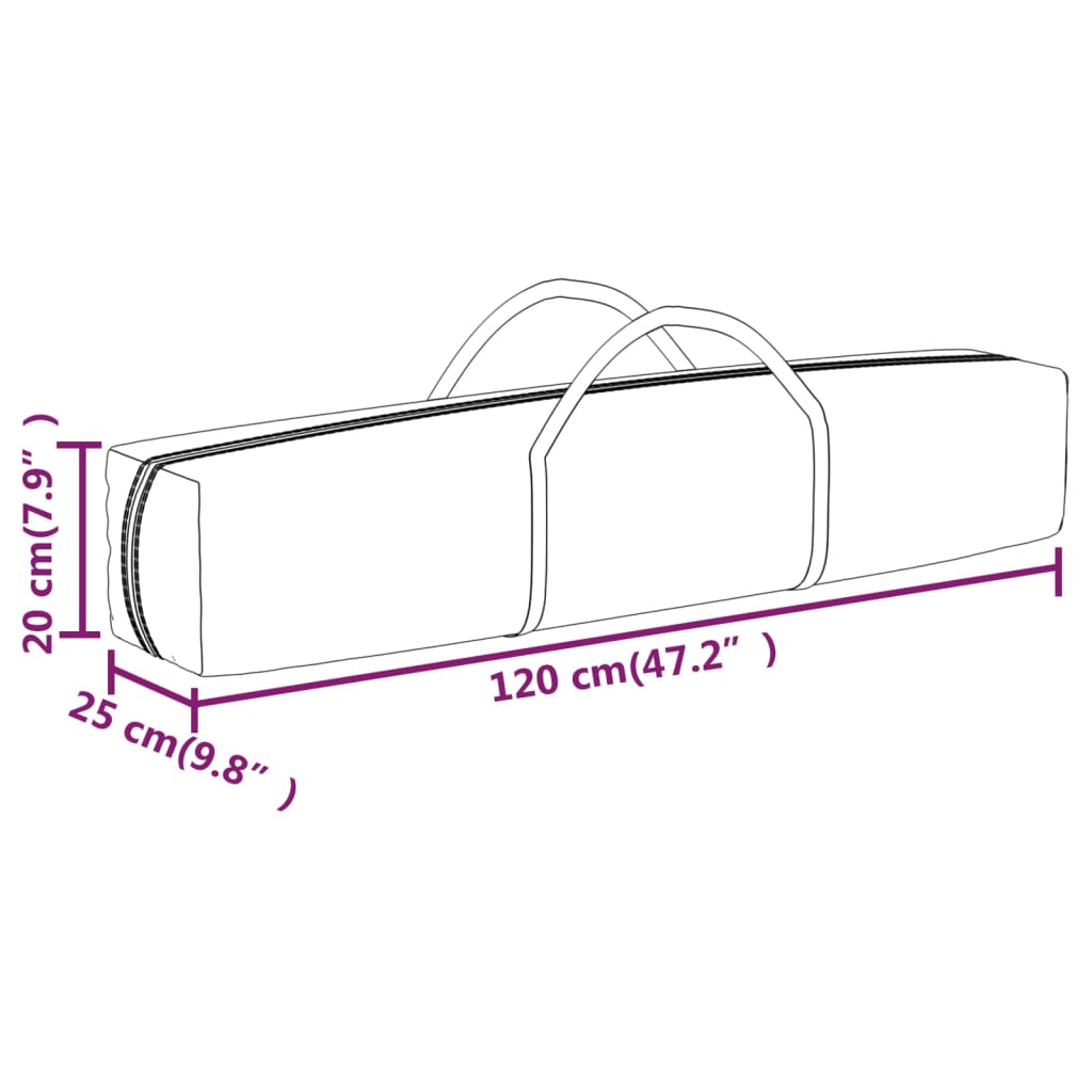 Tenda per Feste Pieghevole Nera 3x3 m | homemem39
