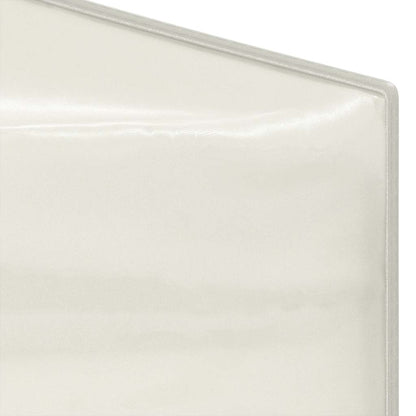 Tenda per Feste Pieghevole con Pareti Laterali Crema 3x3 m - homemem39