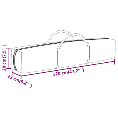 Tenda per Feste Pieghevole con Pareti Laterali Antracite 3x3 m | homemem39