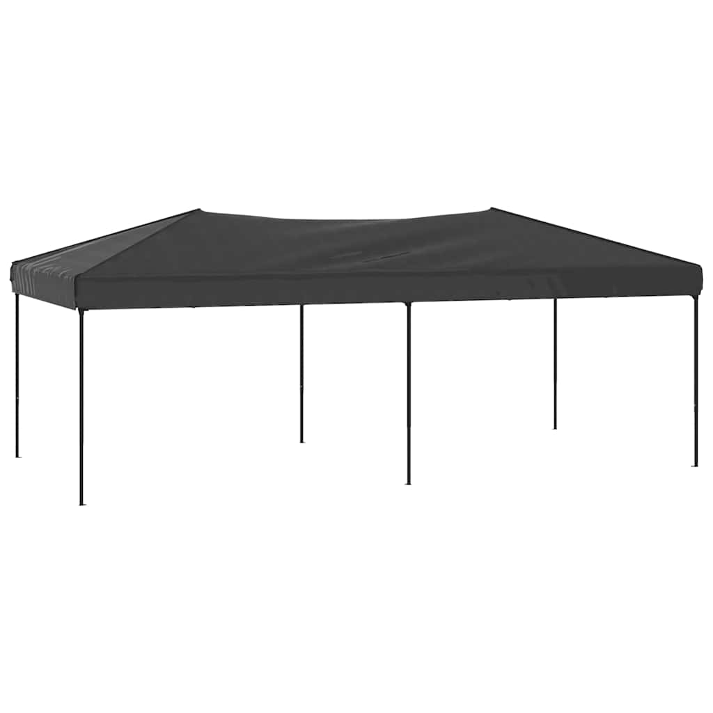 Tenda per Feste Pieghevole Antracite 3x6 m