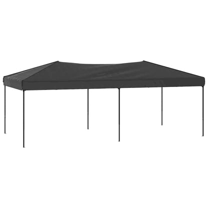 Tenda per Feste Pieghevole Antracite 3x6 m