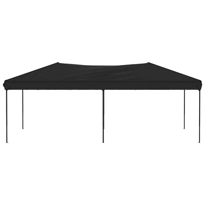 Tenda per Feste Pieghevole Nero 3x6 m