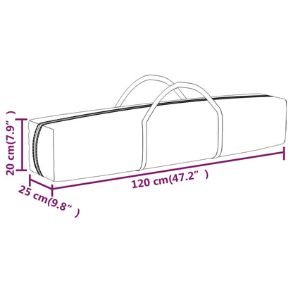 Tenda per Feste Pieghevole Rosso 3x6 m