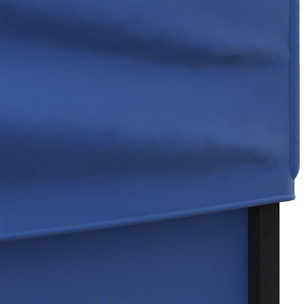 Tenda per Feste Pieghevole con Pareti Laterali Blu 3x6 m
